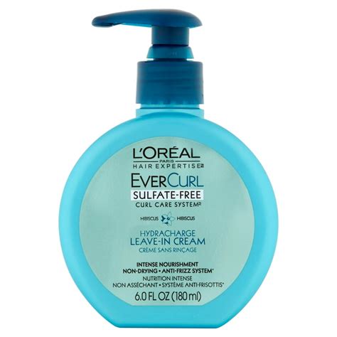 L'Oreal Paris Ever Curl Care System Hydracharge Leave-In Cream 6 oz - Walmart.com - Walmart.com