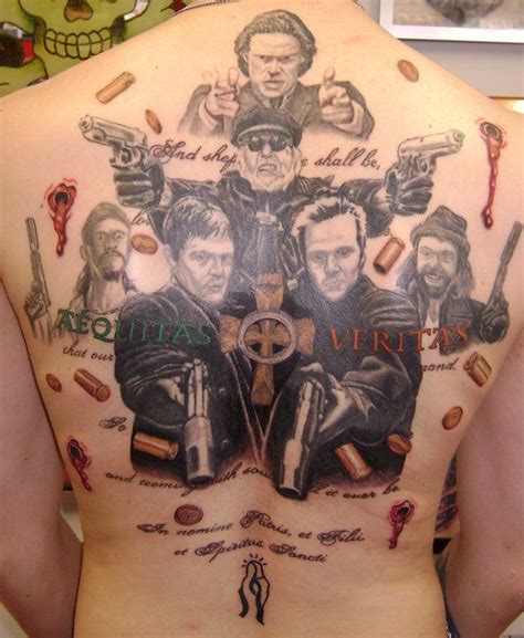 Boondock Saints Tattoo by Kings Ink. Imho a very good movie. | Saint tattoo, Boondock saints ...