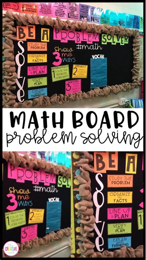 Create an interactive math bulletin board to use in your classroom ...