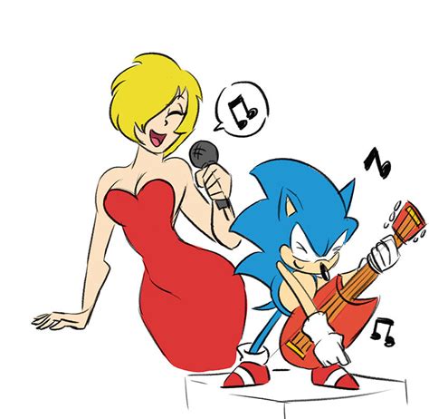 Classic Sonic and Madonna by Chauvels on DeviantArt