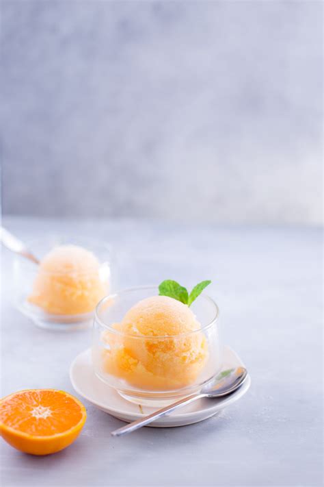 Tangerine Sorbet - Taming of the Spoon