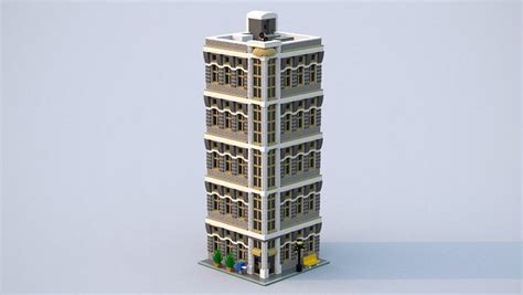 LEGO Skyscraper MOC - Requested by @jerseybrickguy 🏙 You can replicate ...