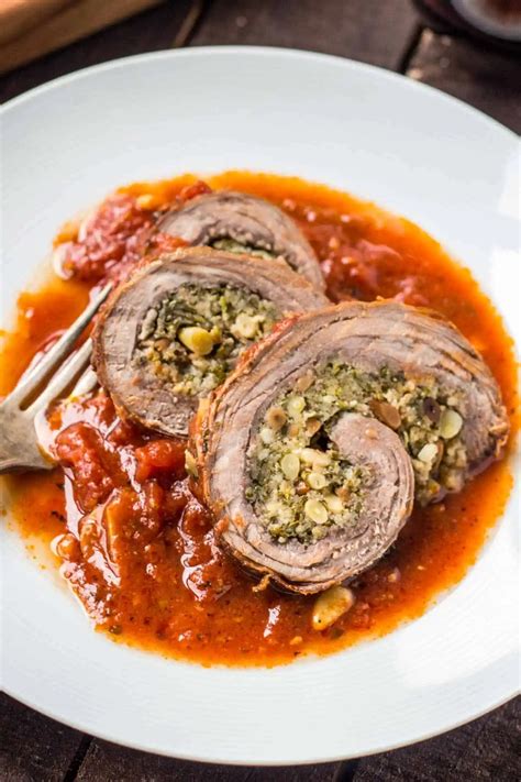 Authentic Italian Beef Braciole - Coley Cooks