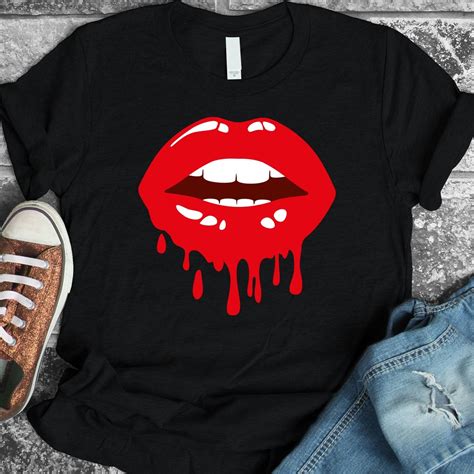 Dripping Lips Svg, Svg Files for Cricut, Lips Svg, Lips Png, Sexy Lips ...