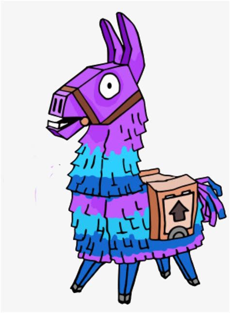 Fortnite Llama Png Transparent Library - Fortnite Llama Drawing ...