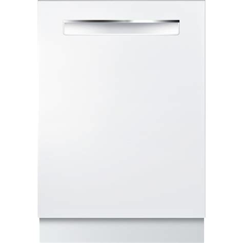 Bosch 500 Series 44-Decibel Built-In Dishwasher (White) (Common: 24-in ...