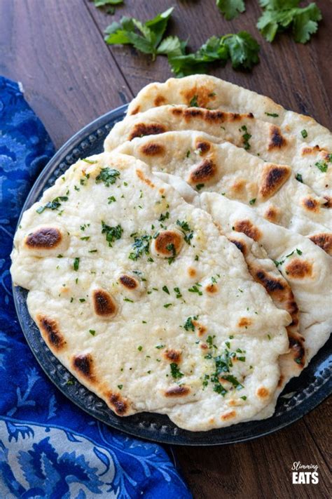 Garlic Greek Yoghurt Naan Bread | Slimming Eats Recipe