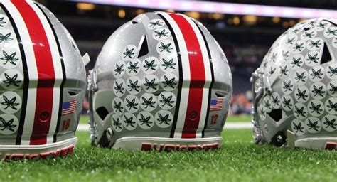 Time and Change: Ohio State's Buckeye Leaf Helmet Stickers, The First ...