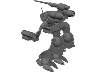 Battletech Marauder 3D Model - 3DCADBrowser