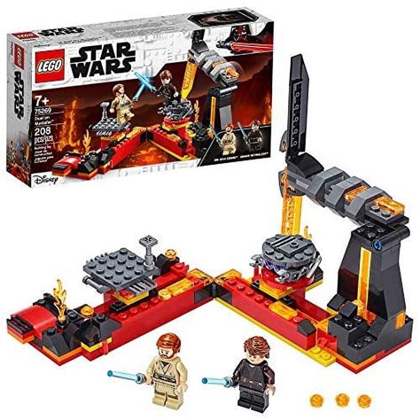 LEGO Star Wars: Revenge of The Sith Duel on Mustafar 75269 Building Kit ...