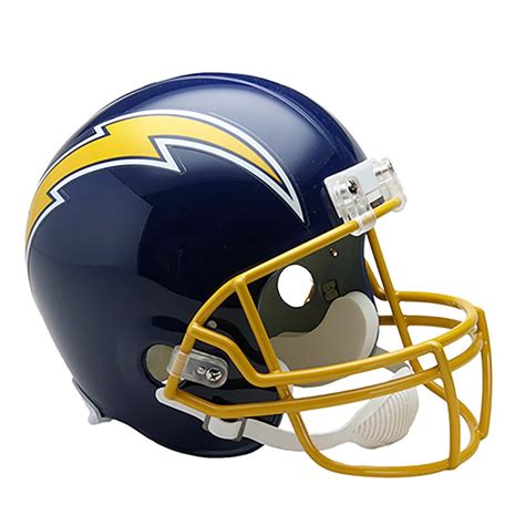 Riddell San Diego Chargers Throwback 1974 - 1987 VSR4 Full-Size Replica Football Helmet