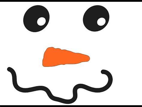 Snowman Face Clipart Free Printable