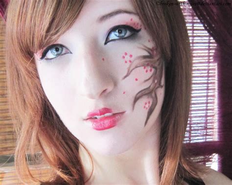 Sakura Hanami Makeup by broken-with-roses on DeviantArt