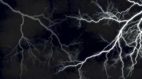 Black Lightning Background