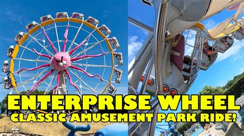 Enterprise Wheel AWESOME Classic Amusement Park Ride! 4K Onride POV Drievliet The Netherlands ...