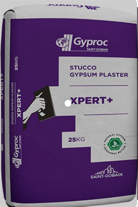 Packaging Size: 25 kg Gyproc Xpert Plus Stucco Gypsum Plaster at Rs 330/bag in Mumbai