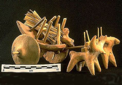 Ox- or water buffalo-drawn cart with driver from Harappa, Indus Civilization. | Indus valley ...