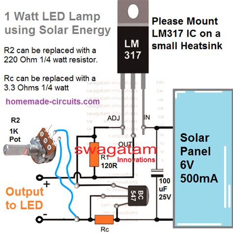 5 Easy 1 Watt LED Driver Circuits | Homemade Circuit Projects | Leds ...