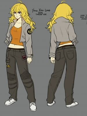 12 Sets of Yang Xiao Long Cosplay Costume, Wig, Props and Accessories - CosplayFU.com