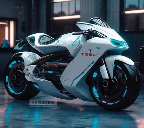 Tesla Motorcycle Concept Design by @kardesignkoncepts [IG]