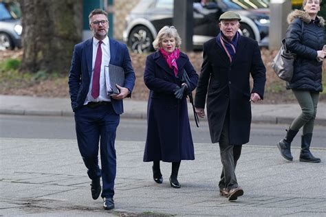 BBC Bargain Hunt star Charles Hanson all smiles as he's pictured arriving at court over assault ...