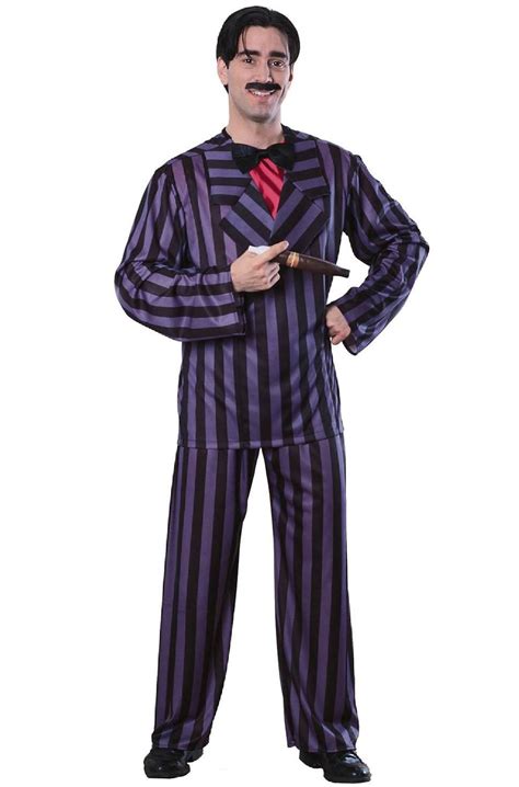 Deluxe Gomez Addams Adult Costume - PureCostumes.com