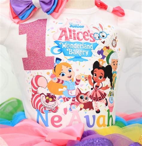 Alice wonderland Bakery tutu set-Alice wonderland Bakery outfit-Alice – Pink Toes & Hair Bows