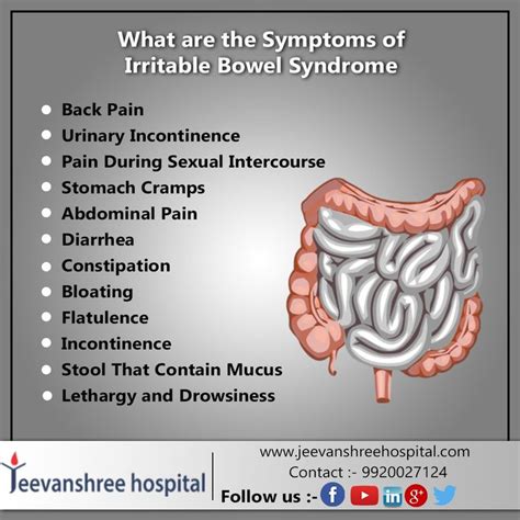 WHAT ARE THE SYMPTOMS OF IRRITABLE BOWEL SYNDROME For more information ...