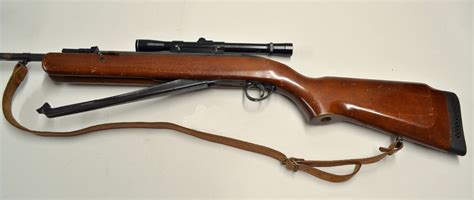 Mullock's Auctions - Air rifle: BSA Airsporter .22 under lever air...