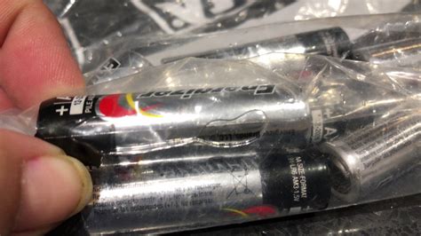 Energizer Batteries leak battery acid after 42 minutes of use - YouTube