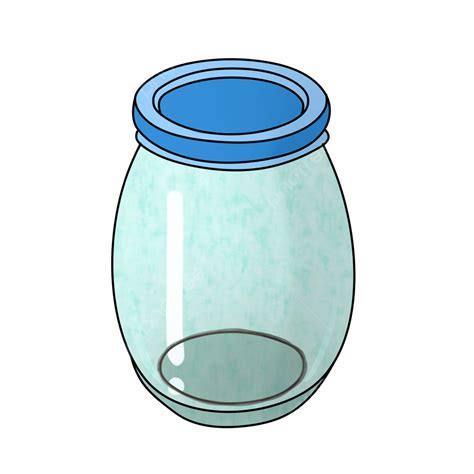 Glass Jar Clipart Transparent PNG Hd, Blue Glass Jar Clip Art, Blue, Clipart, Jar PNG Image For ...