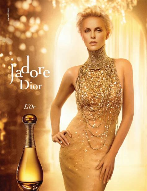 Advert of the perfume J'Adore L'Or by Christian Dior | La Belle Epoque ...