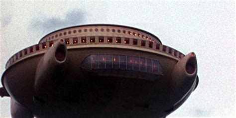 The Daleks Spaceship from Daleks Invasion Earth 2150 A.D Flying over ...