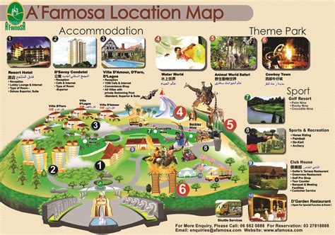 A Famosa Resort Map