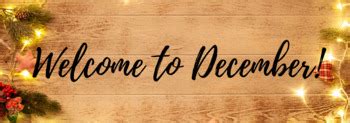 December Banner for Google Classroom and/or Canvas by Mrs T | TpT