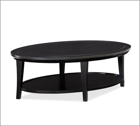 METROPOLITAN OVAL COFFEE TABLE, BLACK | Oval coffee tables, Coffee ...