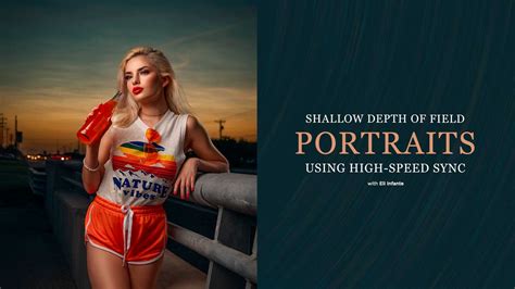 Shallow Depth of Field Portraits Using High-Speed Sync