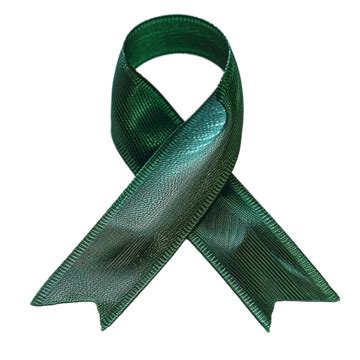 Green Ribbon For Kidney Disease Cancer, Icon, Green, Ribbon PNG Transparent Image and Clipart ...