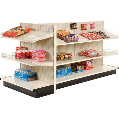 Shelving | Gondola Shelving | Lozier - Gondola Shelving, 36"W x 19"D x 54"H - End Cap | 796472 ...