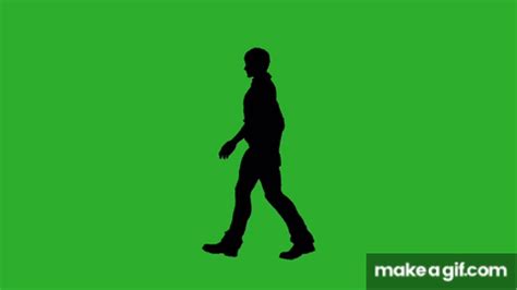 Hood Irony - Man walking | Green screen meme on Make a GIF