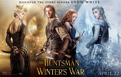 New Clips and Posters for THE HUNTSMAN: WINTER'S WAR | The Entertainment Factor