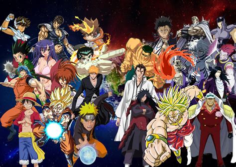 Shonen Jump Heroes vs Villains by SuperSaiyanCrash on DeviantArt