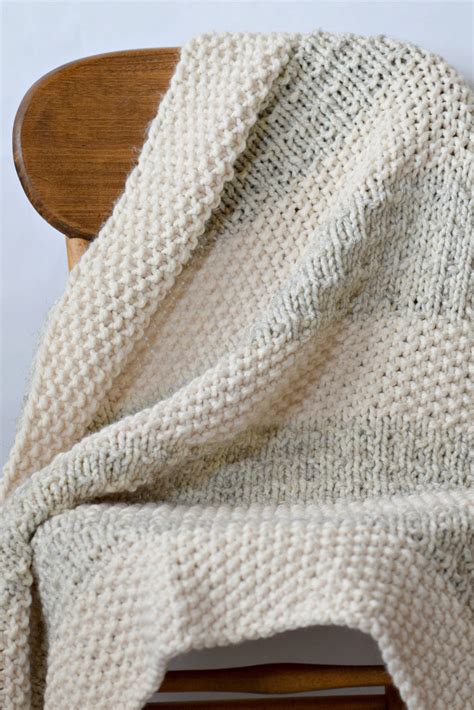 Easy Heirloom Knit Blanket Pattern – Mama In A Stitch - Inky Knits