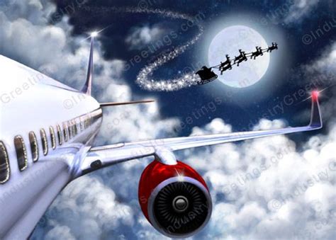 Commercial Aviation Christmas Card