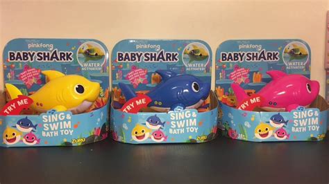 Baby Shark Sing And Swim Bath Toy Walmart - This Cute Baby Shark Bath Toy Will Sing And Dance ...