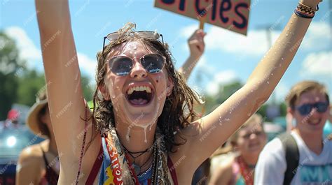 Premium Photo | Local high school in holding a car wash event teenagers ...