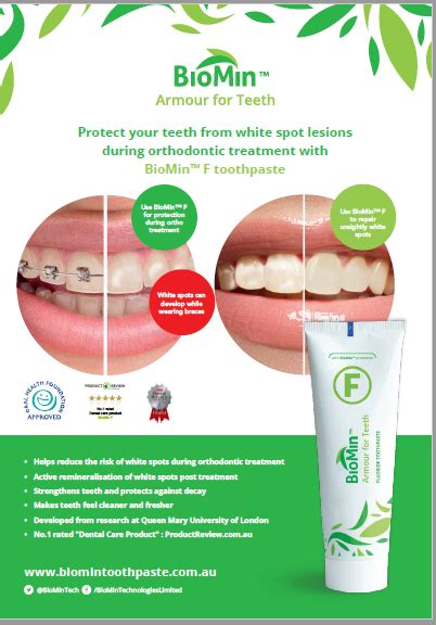 BioMin Toothpaste – Preventive Orthodontics