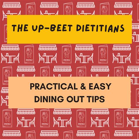 Episode 32: Practical & Easy Dining Out Tips — The Up-Beet Dietitians