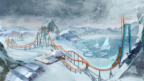 Ice Breaker Coaster Coming to SeaWorld Orlando - On the Go in MCO