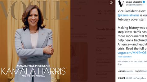 Nach Kritik: Vogue bringt neues Cover mit Kamala Harris | W&V